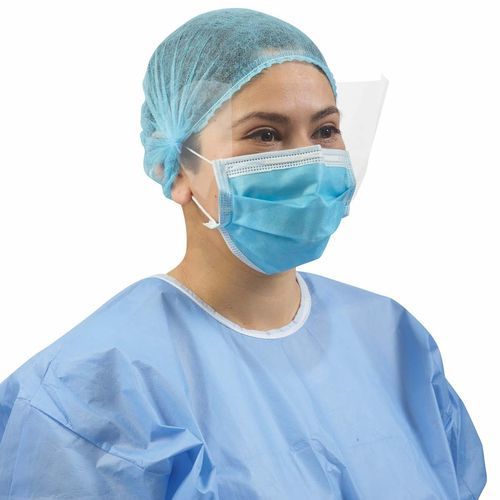 タイプIIRサージカルマスク - TEC- MVISL_01 - Tecman Advanced Healthcare Products - バイザー付き / 使い捨て / 3層