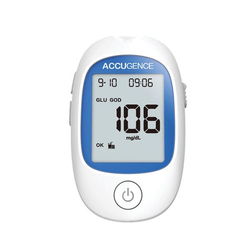 自動血糖値計 - ACCUGENCE ® - e-LinkCare Meditech - GOD / GDH / 尿酸