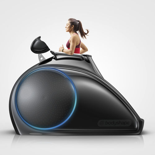 重量物支持エアチャンバートレッドミル - Bodyshape - Under pressure  - Vacu Activ