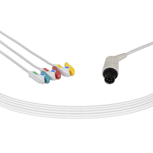 医療用ECGケーブル - 2340P-I - Unimed Medical Supplies - 3芯 / フィリップス対応 / GEヘルスケア対応