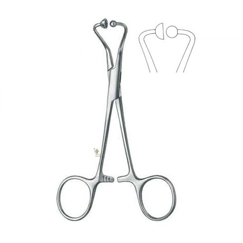 外科用鉗子 - M-14-077 - Medicta Instruments - クランプ / Backhaus