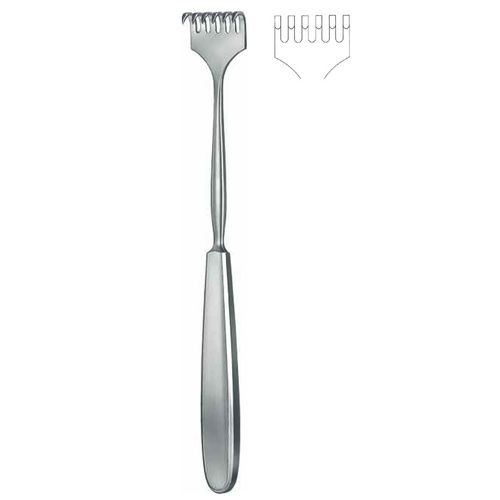 皮膚用レトラクタ - M-211-06 - Medicta Instruments - 手術用 / ステンレス製 / オートクレーブ