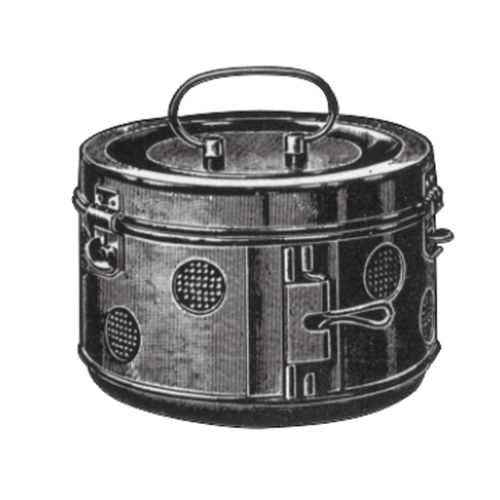 医療器具用消毒ドラム - 15-100 - Medicta Instruments - 手当て用品用 / ステンレススチール製