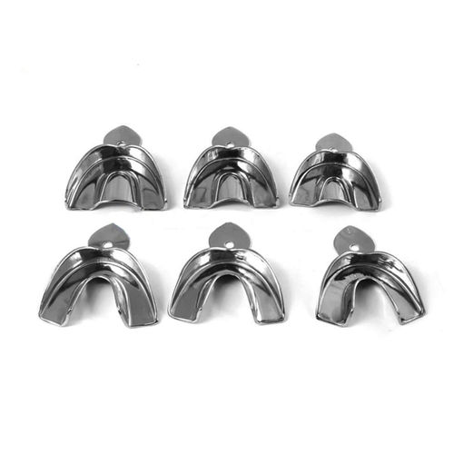 部分的歯列歯科印象用トレー - 60-100-001 - Medicta Instruments - 上部 / 穴なし