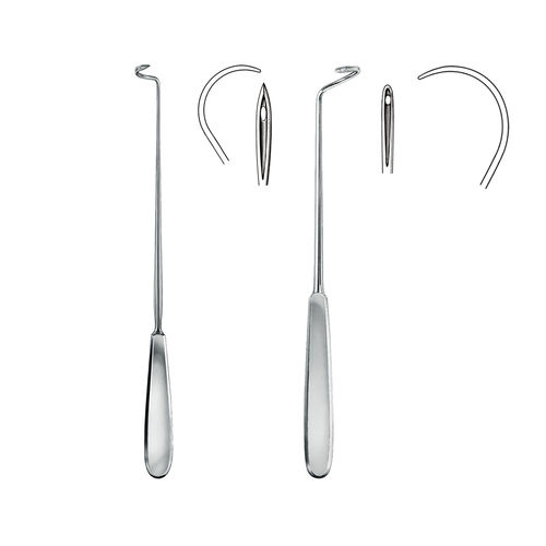 縫合針 - 06-390 - Medicta Instruments - Deschamps / ノンベベル