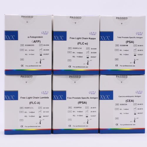 PSA式試薬 - EGS801M - Beijing Strong Biotechnologies, Inc - 溶液 / 生化学 / 免疫比濁滴定