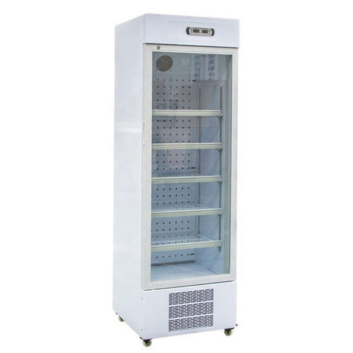 研究所用冷蔵庫 - BYC-L360  - Zhejiang Heli Refrigeration Equipment Co., Ltd - 血液銀行 / キャビネット型 / キャスター付き