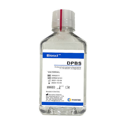 DPBS試薬 - Dakewe (Shenzhen) Medical Equipment Co., Ltd. - 緩衝液 / 細胞培養用 / 液体