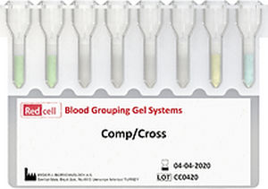 血液型検査検査キット - RCCC - Redcell Biotechnology - 血液 / 血清