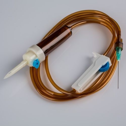 ポリ塩化ビニル輸液セット - IVS01 - KB Medical Group - 光からの保護付き / ラテックスフリー部品付