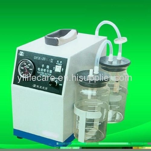 電動式医療用吸引器 - YF23-B - Ningbo Yifeng Lifecare - 小手術用 / 外科的ドレナージ／デブリードマン用 / 携帯型