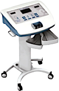 筋骨格系の治療用オゾン療法ユニット - OM-302  - NHC Medical & Beauty - 台車上
