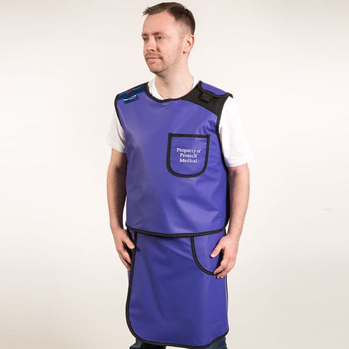 前部保護放射線防護エプロン - 1103LF - ProtecX Medical - 背面保護 / 側面保護
