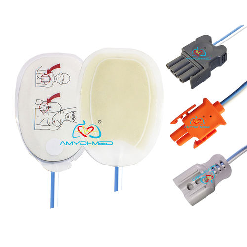 パッド除細動電極 - AMD-DD-OF-X - Shenzhen Amydi-med Electronics Tech - 小児用 / モニター用 / 胸部の