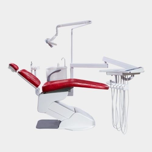 電子機械アームチェア付歯科ユニット - ADVANCE Holder - Grup Dental Medikal - デリバリーシステム付き / 照明付き / 赤