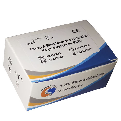 呼吸器疾患検査キット - Streptococcus A - Zhejiang Orient Gene - 連鎖球菌A / 咽喉 / PCR