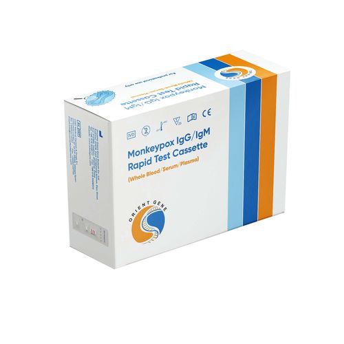 サル痘迅速検査キット - GCMKP-502a√ - Zhejiang Orient Gene - 感染病用 / IgG / 免疫グロブリンM