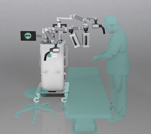 デジタル式顕微鏡モジュール - WILD galileo® - imed medical - 脳画像診断 / 双眼 / 3D