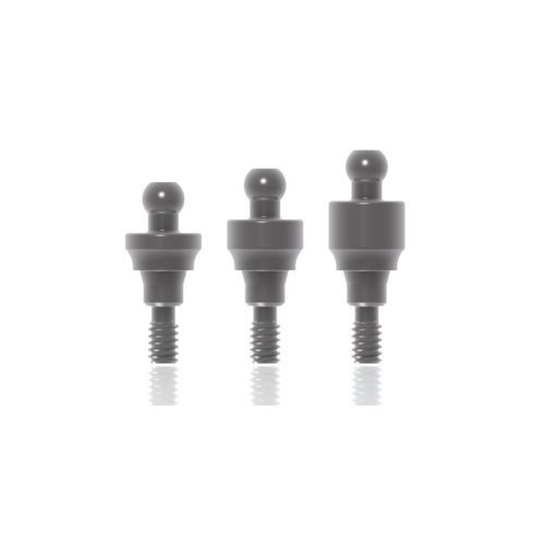 円筒・円錐形インプラントアバットメント - Permedica Orthopaedics - チタン製 / ボール形 / ストレートタイプ