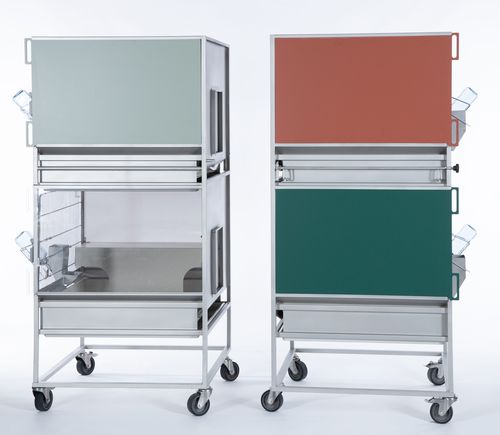 ウサギ用動物研究用かご - 5053164S - Zoonlab GmbH - モジュール式 / オートクレーブ