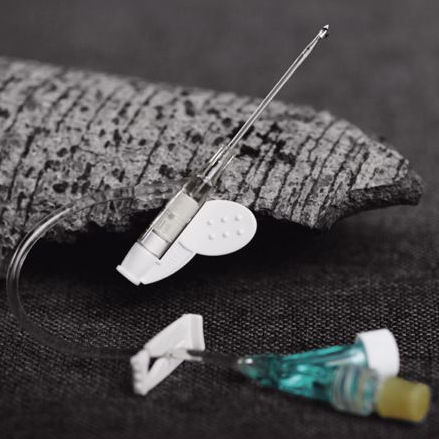 点滴静脈注射用針カテーテル - CC2619 - HYZMED Medical - 末梢血管 / 人間 / ポリウレタン製