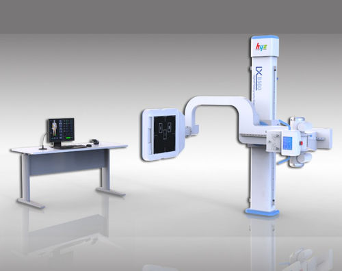 デジタルX線撮影装置 - LX8500C - HYZMED Medical - 多目的X線撮影用 / スイベル管スタンド付
