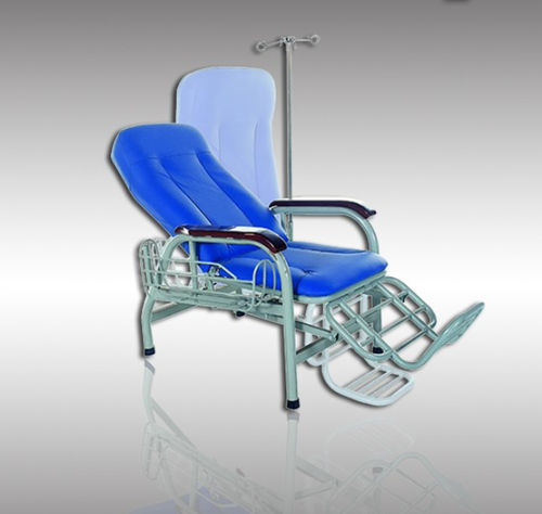 手動式治療用アームチェア - 5801 - HYZMED Medical - 2セクション / レッグレスト付き / フットレスト付