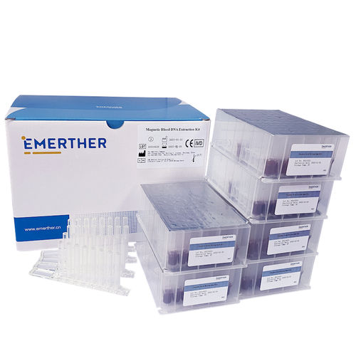 磁気ボール式試薬キット - 96B - The EmerTher Company - DNA抽出