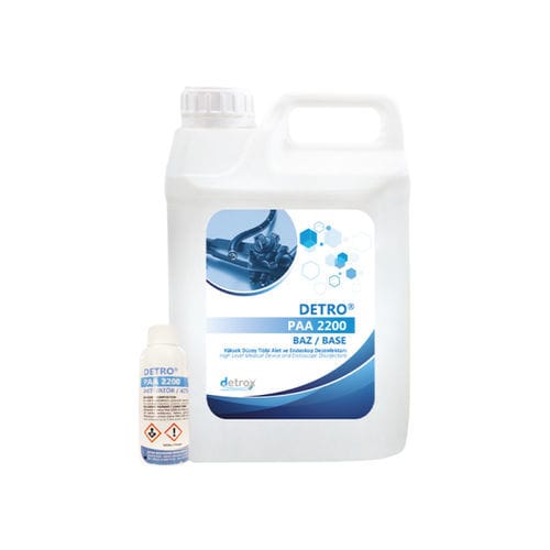 内視鏡用消毒剤 - Detro PAA 2200 - Detro Healthcare - 手術器具用 / ガラス用 / 歯科器具用