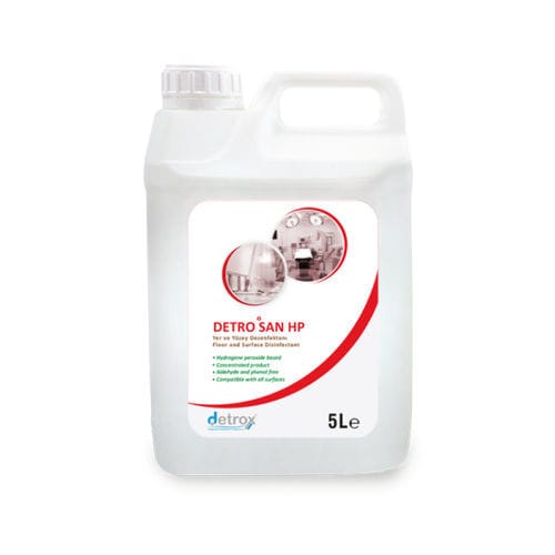 床・表面用消毒剤 - Detro San HP - Detro Healthcare - 液体 / 5000ml / 酸性
