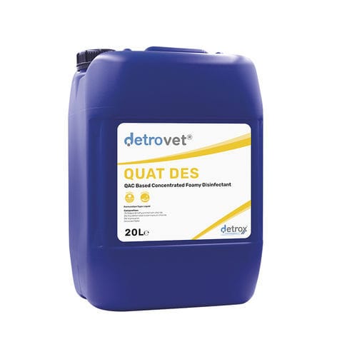 床・表面用消毒剤 - Detrovet QUAT DES - Detro Healthcare - 液体 / 5000ml / 1000ml