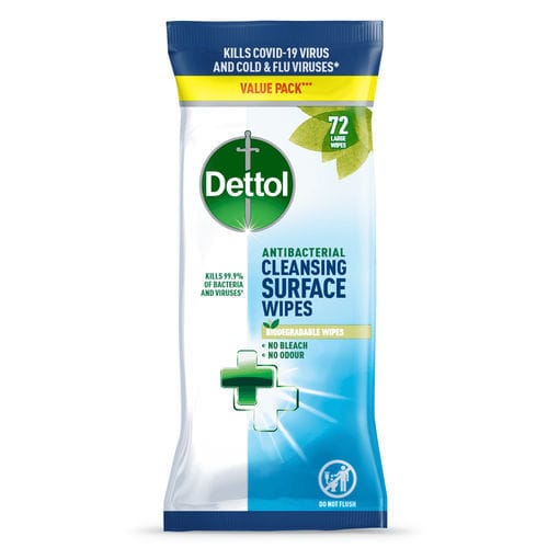 床・表面用ウェットティッシュ - Dettol