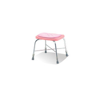 肘掛け付きシャワー用チェア - SC-11 - Matsunaga Manufactory - ローラー付き / 背もたれ付き / 高さ調節可能な