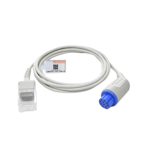 マルチ ポジションSpO2アダプタケーブル - M68EC08  - Med Accessories