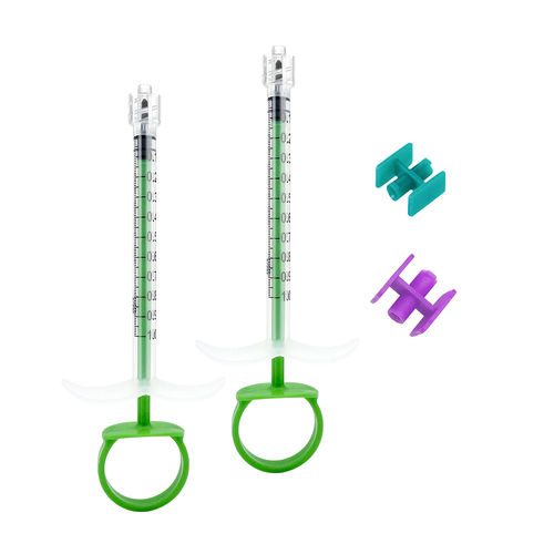 定量吐出シリンジ - KDL-aesp(pull ring) - Nanchang Kindly Meditech - 麻酔 / 1ml / ポリカーボネート製