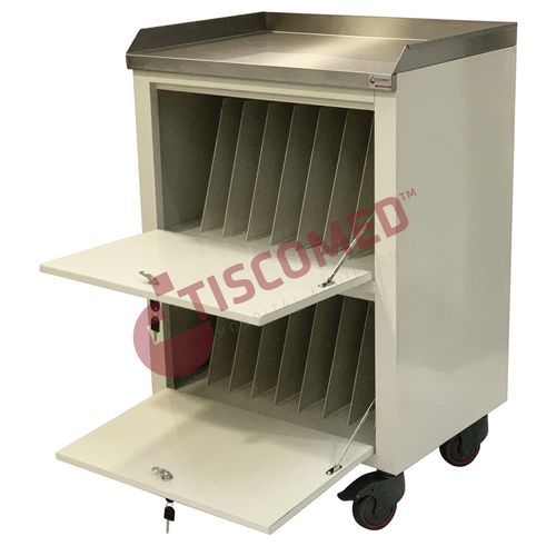 医療書類用カート - TCDE 1570 - Tiscomed - 医療用 / 病院用 / 多機能