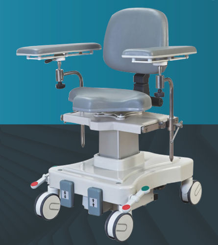 電動式手術用アームチェア - TORO 3900 - Tiscomed - 高さ調節可能な / 移動式