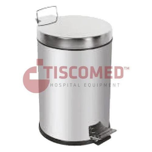 プラスチック製ゴミ箱 - TDUST series - Tiscomed - ステンレススチール製 / 足操作式