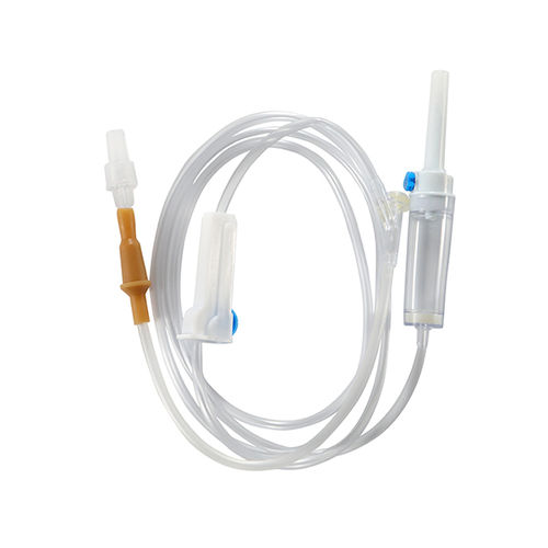 帽状腱膜輸液セット - EIV/1 - Jiangsu Eyoung Medical Devices - 点滴筒付き / 栓付き / Yポートコネクター付き