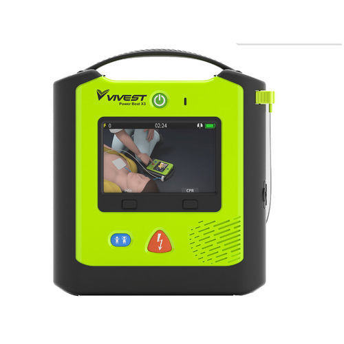 半自動体外式除細動器 - PowerBeat AED X3 - ViVest Medical Technology Co., Ltd. - 医療訓練用 / 公共スぺース用 / 家庭用