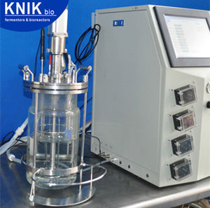 実験用バイオリアクター - GCAV series - KNIK CO.,LTD. - 微生物発酵用 / 冷却