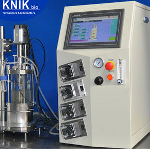 実験用バイオリアクター - BLBIO-GJ series - KNIK CO.,LTD. - 微生物発酵用 / 冷却 / オートクレーブ
