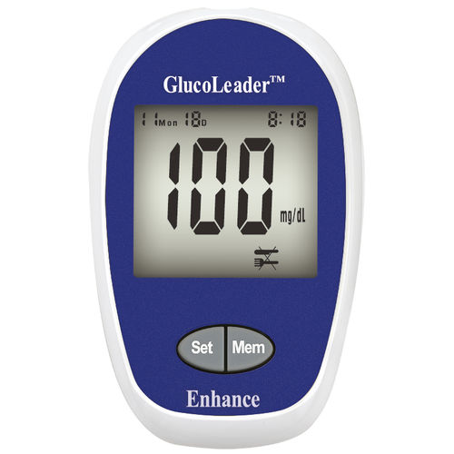 自動血糖測定器 - Glucoleader Enhance - HMD Biomedical - GDH-FAD / 電気化学 / Bluetooth