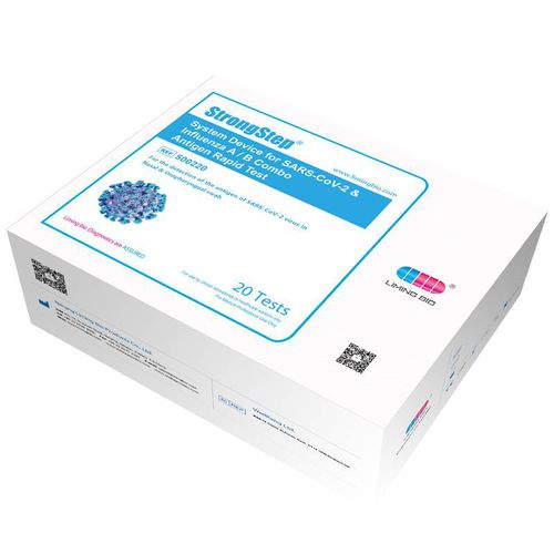 COVID-19用迅速検査キット - 500220 - Nanjing Liming Bio-products Co., Ltd. - 抗原 / コロナウィルス / インフルエンザA型