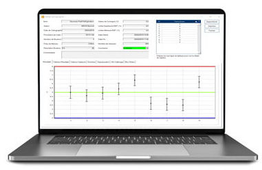 リポーティング用ソフトウェアモジュール - Thermotrack PC - PROGES PLUS - レコーディング / 製図用 / 温度記録用