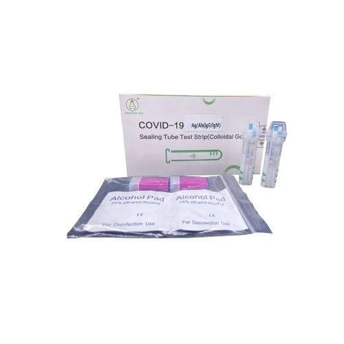 COVID-19用試験紙 - Amazing Biotech Co., Ltd - プロテイン / ナトリウム / IgG