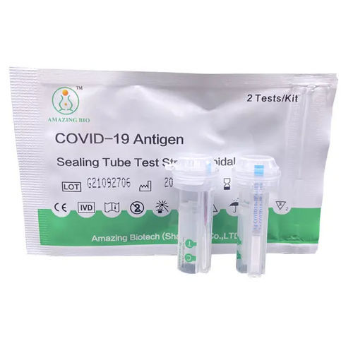 COVID-19用検査キット - Amazing Biotech Co., Ltd - インフルエンザ用 / 抗原 / ヌクレオカプシドタンパク質用