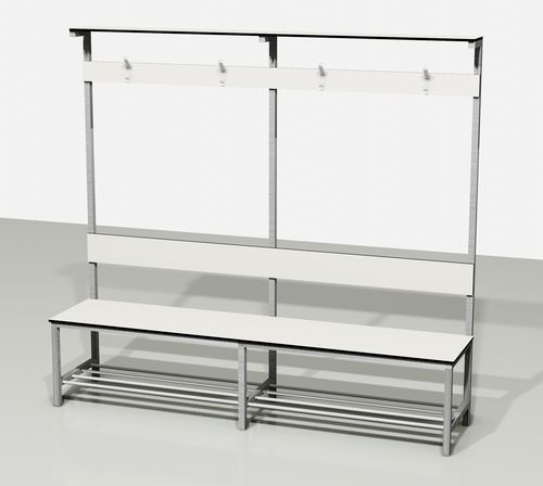 待合室用ベンチ - CEL Components s.r.l. - 病院のロッカ－ル－ム用 / 実験室用 / 複数人