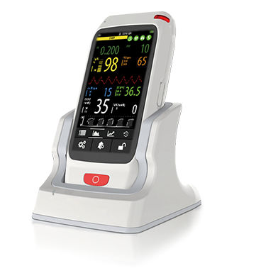 コンパクトマルチパラメータモニター - SatPro  - Zug Medical Systems - 手持ち型 / TEMP / 心拍数