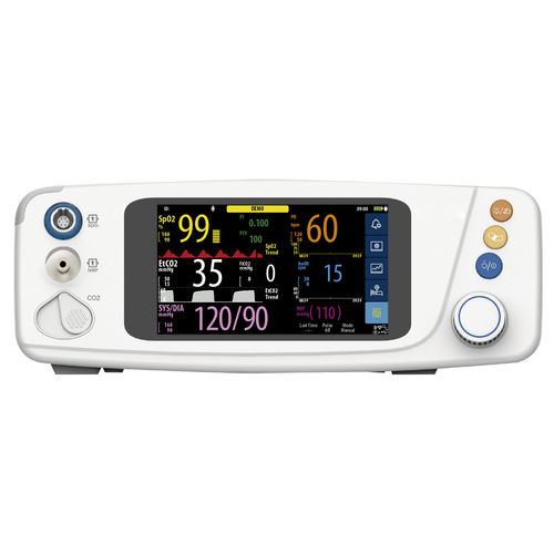卓上マルチパラメータモニター - SpotLife® Touch - Zug Medical Systems - TEMP / 心拍数 / etCO2